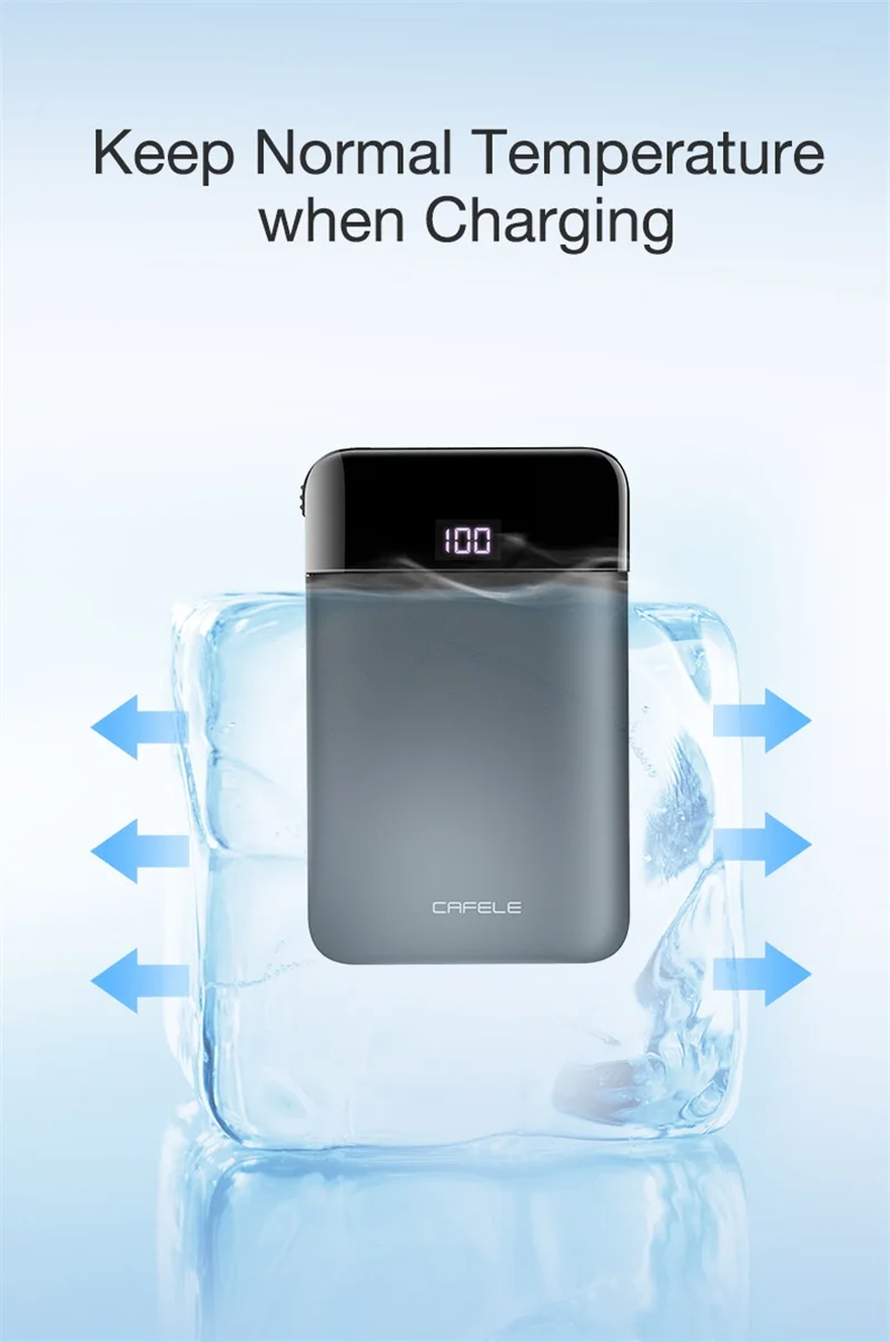 9. LED Display Polymer External power bank