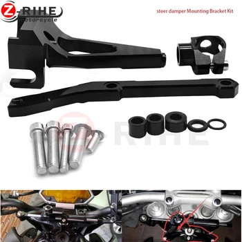 

For Yamaha MT09 MT-09 FZ-09 2013-2017 Motorcycles Adjustable Steering Stabilize Damper Bracket Mount Support Kit Accessories