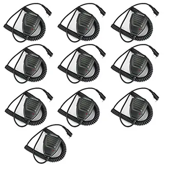 

10PCS Best Walkie Talkie Baofeng Speaker MIC For Kenwood TYT Pofung Handheld UV5r UV-82 Bf-888s Accessories Microphone