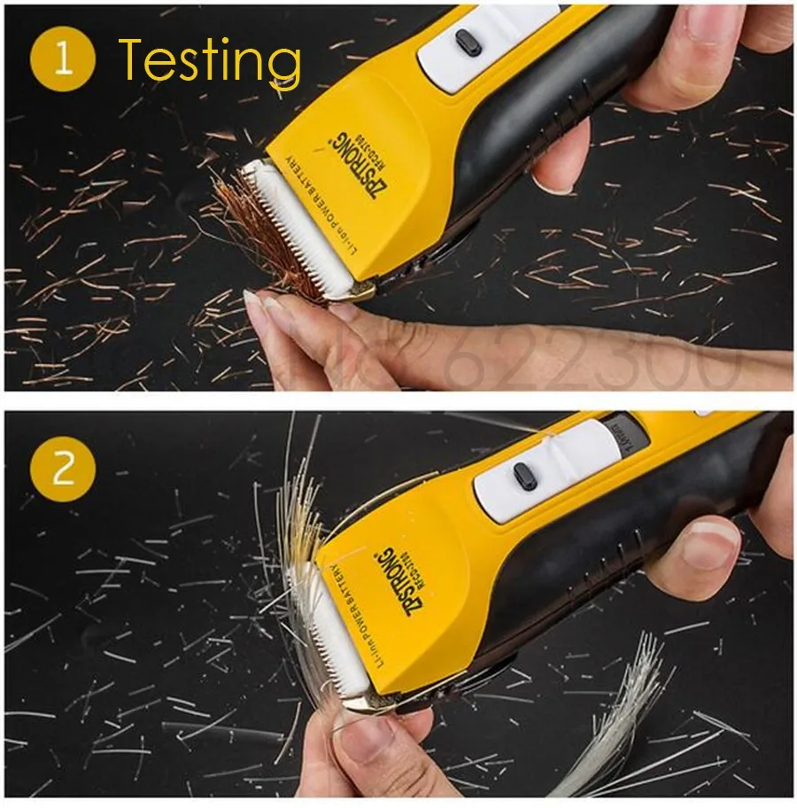 25 вт профессиональная электрическая машинка для стрижки волос перезаряжаемый триммер для волос для мужчин Детские салонные инструменты керамическое лезвие