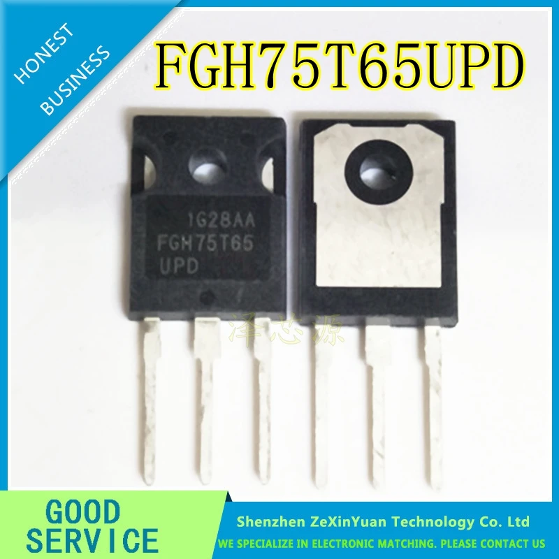 

10 шт. 20 шт. FGH75T65UPD FGH75T65 IGBT 650 в 375 а 247 Вт TO-лучшее качество