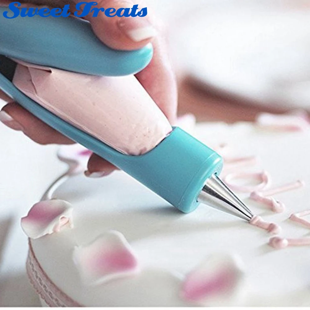 

Sweettreats Cake Tools Painting Pen Decorating Squeeze Kit Cake Icing Biscuit Decoration Syringe Chocolate Making