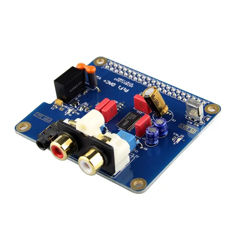 LEORY HIFI DAC цифровая аудио карта DAC к S/PDIF Pinboard для Raspberry Pi 3 Model B/2B/B+/A+ цифро-аналоговый аудио конвертер