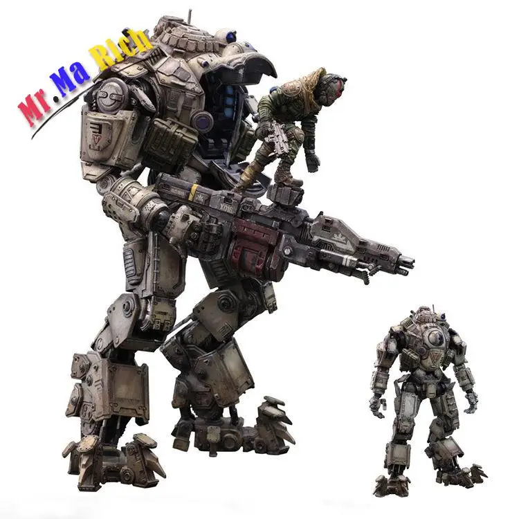 

10" Titanfall ATLAS Action Figure Titan Pilot Battle Mech KAI Play Arts Toy Gift