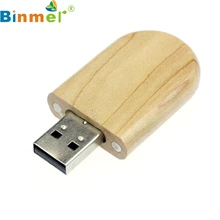 Top Quality 16GB Special Design Wood Style High Speed USB2.0 Flash Storage Drive Memory Stick Plug & Play U-Disk MAY24
