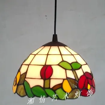 

20CM balcony pendant Tiffany lighting small pendant lamp table lamp flower