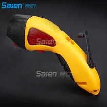 Тактический фонарик многофункциональный уличный Автомобильный светодиодный фонарик Ультраяркий фонарь, с молотком Безопасности для пеших прогулок, кемпинга