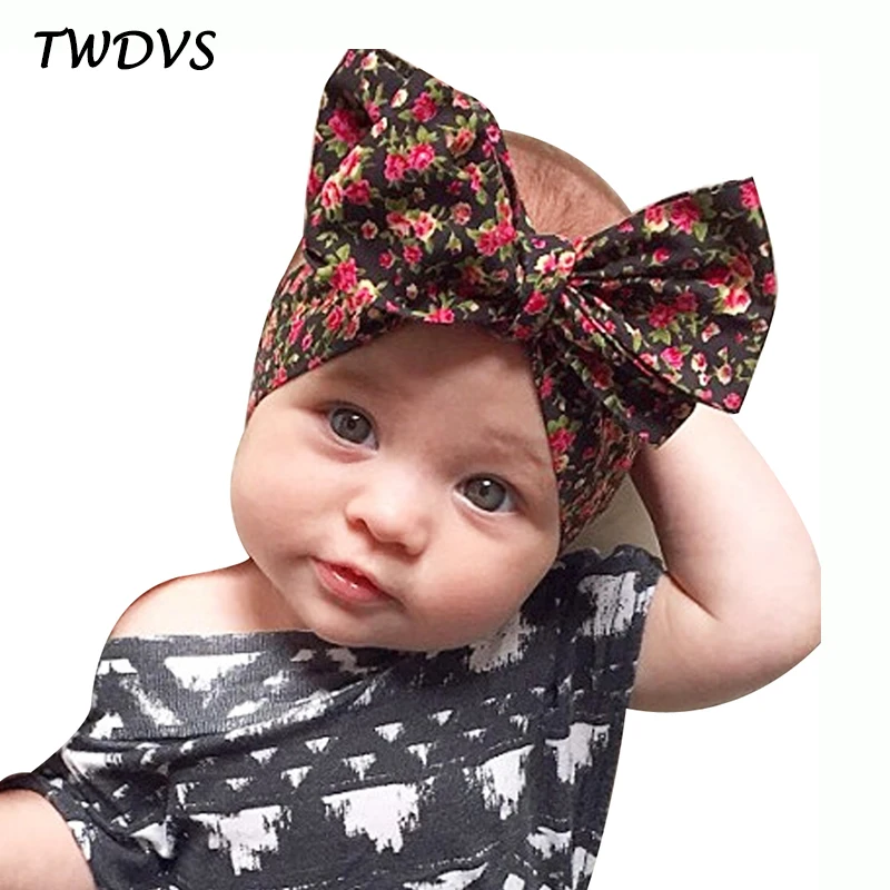 Детская эластичная повязка на голову с большим бантом|hair bands kids|headband girlelastic headbands |