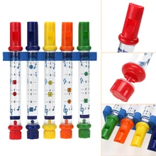 Водные дети красочные пластиковые водные флейты детская Ванна Душ детский игрушечный музыкальный инструмент Мелодия развивающая игрушка