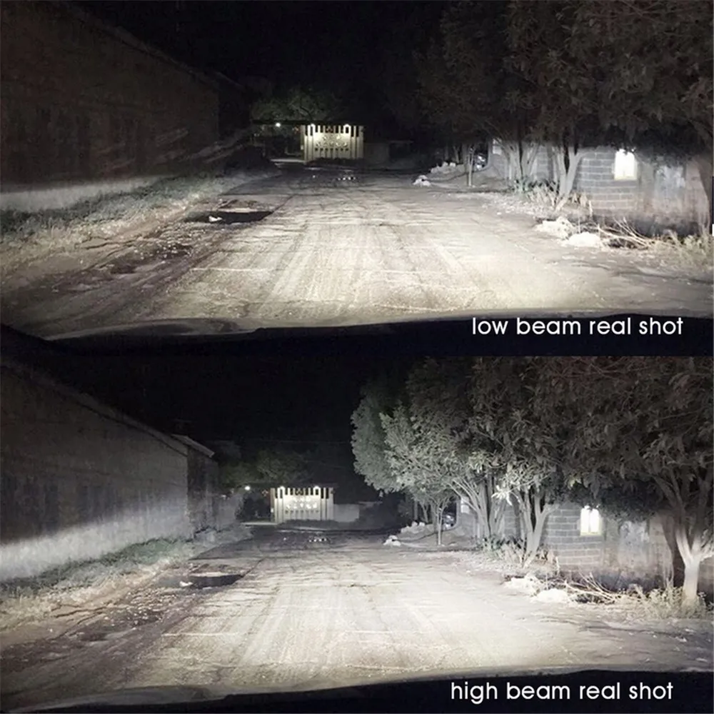2 шт. H1 Led H3 H4 HB3 HB4 H7 9004 9005 9006 9007 H27 H13 5202 автомобильные лампочки Замена авто фары