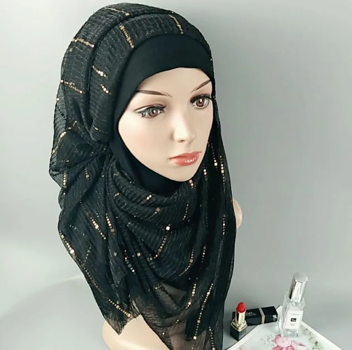 

Free shipping Big Polyester Glintter Scarf Muslim Hijab Muffler Head Wrap flower Quality Scarves Wholesale Retail Hot
