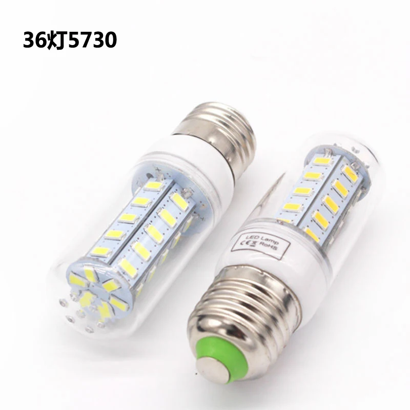 1 шт E27 GU10 светодиодный лампы SMD 5730 110 V 240 V Кукуруза лампы 24 36 48 56 69 72 светодиодная люстра Светодиодный светильник для дома ампулы