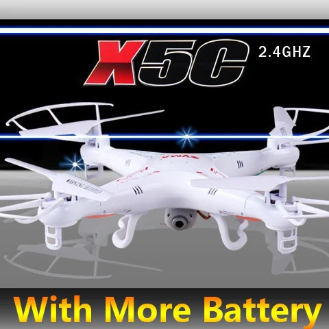 In Stock 100 Original SYMA X5C X5C 1 With More Original Batteries 4CH 2 4G