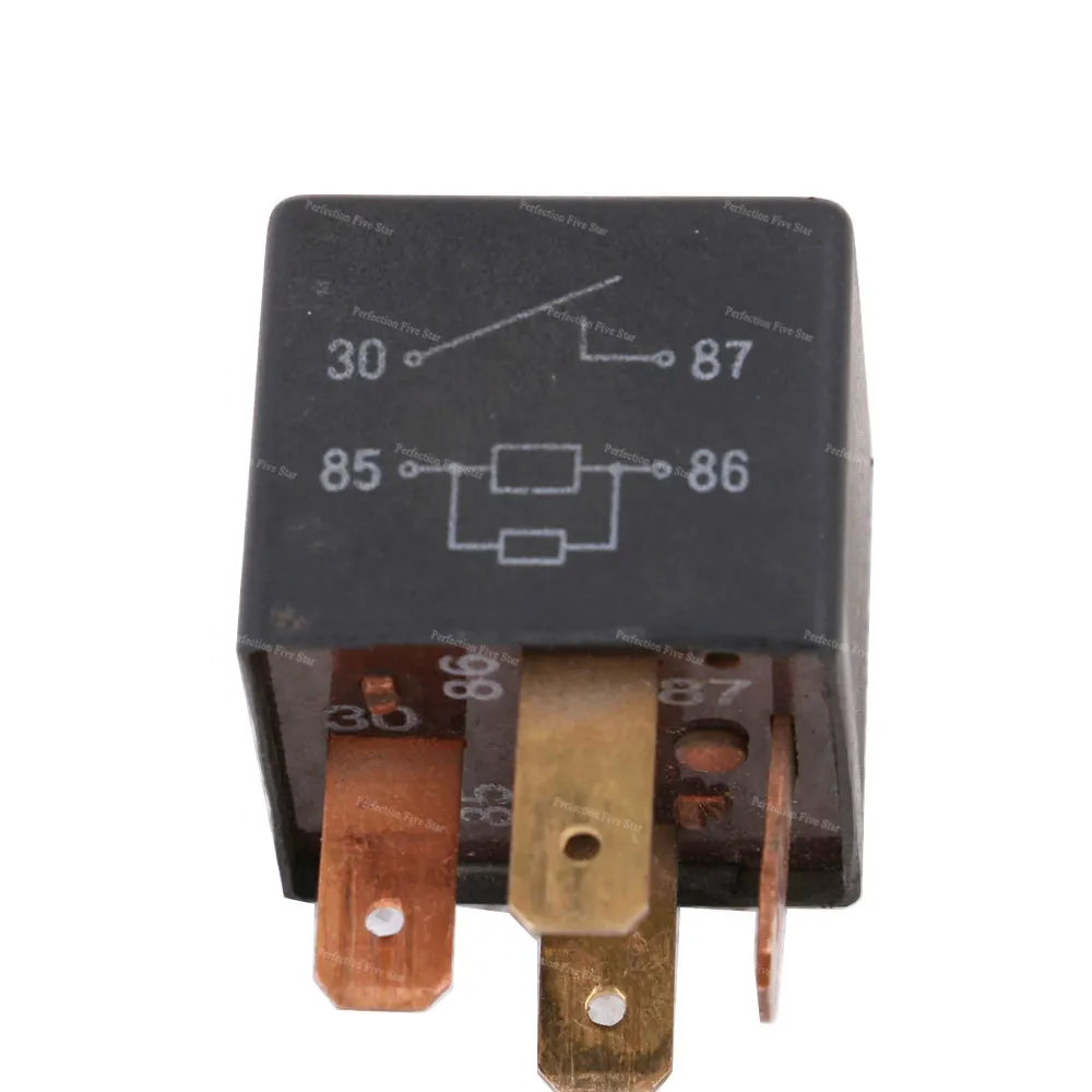 53# OE Multi Purpose Relay 4-pin Plug 141951253B For VW Audi Seat Skoda Porsche