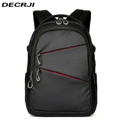 DECRJI Оксфорд школьные рюкзаки для подростков большой Ёмкость Back Pack Для мужчин Дорожная сумка мужской Для мужчин рюкзаки рюкзак Mochila 2018