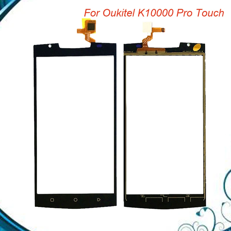 

5.5 Touch Screen Glass Replacement For Oukitel K10000 Pro Digitizer Panel Touchscreen Front Glass Lens Sensor IN STOCK