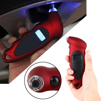 

ICD Digital Tire Tyre Air Pressure Gauge Tester Tool Car Auto Motorcycle tyre pressure tester Tools lcd Gauge tool