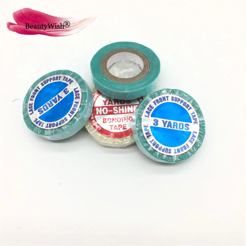 Water Proof tape 10 Rolls 3 Yards Double Sided Adhesive Tape Skin Weft Tape Hair Extensions 1cm width Blue Tape For Hair Water Proof tape 10 Rolls 3 Yards Double Sided Adhesive Tape Skin Weft Tape Hair Extensions 1cm width Blue Tape For Hair