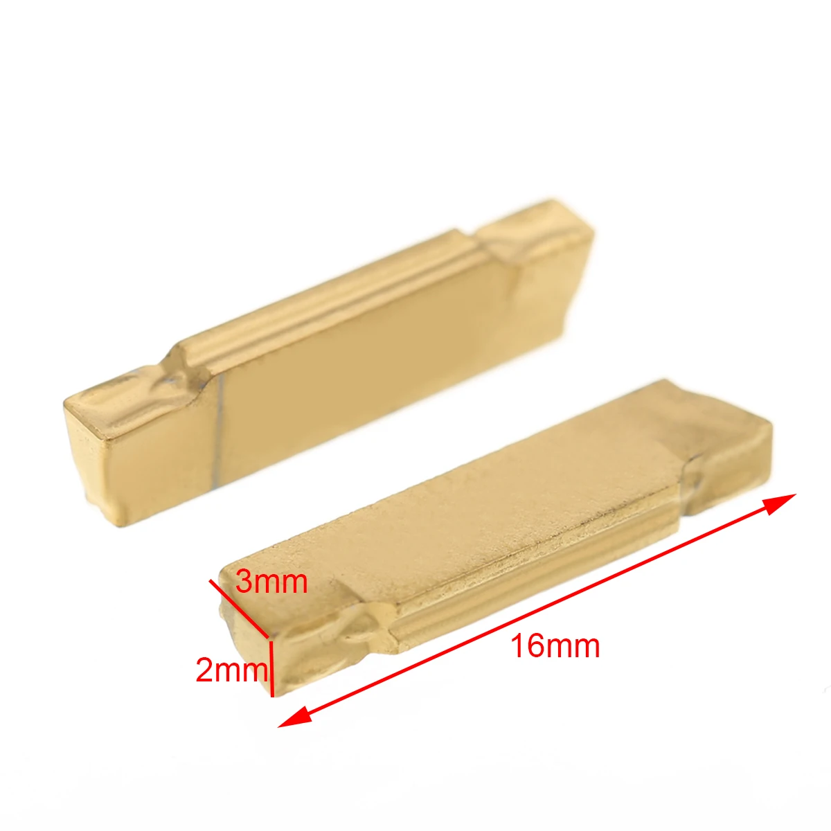 10 шт. MGMN200-G твердосплавные вставки 2 мм Толщина золотой резак отрезка лезвия для MGEHR/MGIVR канавок режущий инструмент