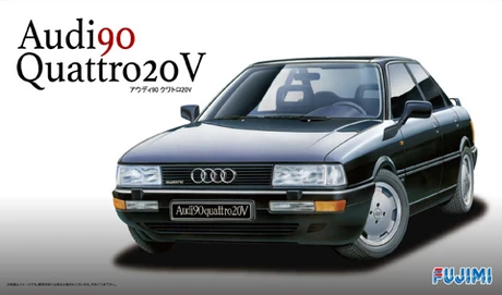 Assemble 1/24 Audi 90 Quattro 20V Sports Sedan Model Toy 12633