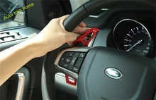 

Steering Wheel Gear Shift Paddles Plate Sequins Cover Trim 2 Pcs For Range Rover Evoque 2012 - 2018 Metal Auto Accessories
