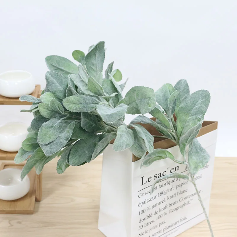 Flone Artificial Plants Plastic Tree Branch Fake Plants Tree Branch navidad decoraciones para el hogar Plantas Decorativas (15)