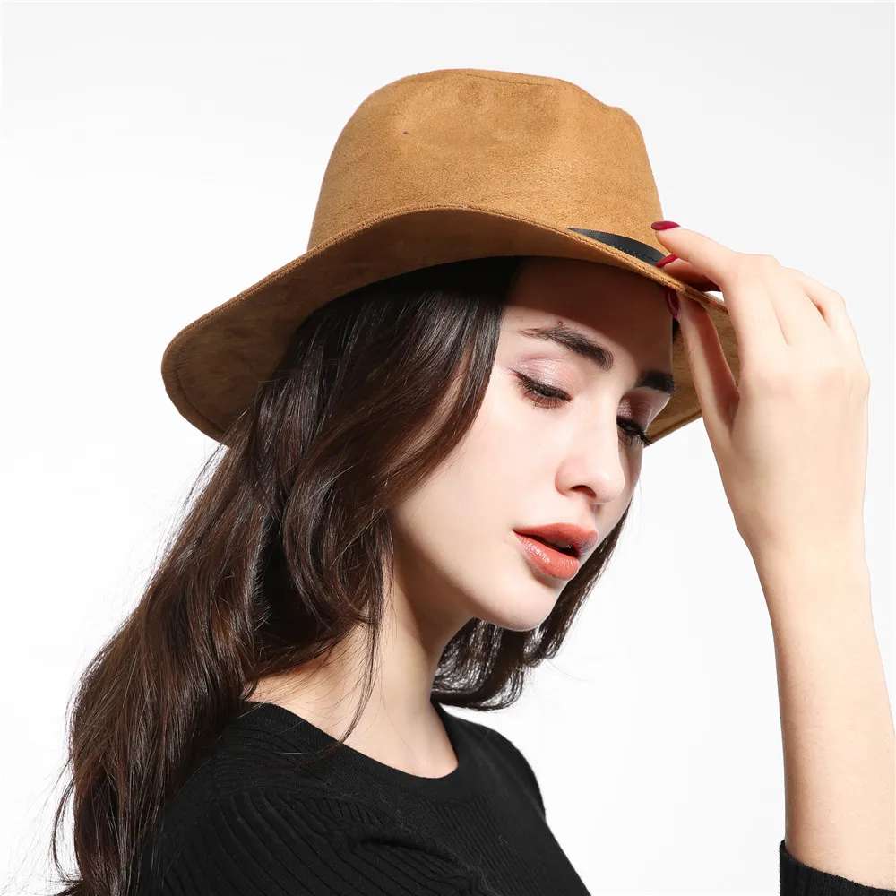 Crazy Jazzhat unisex Suede wide brim 