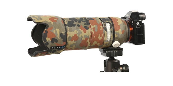 Линзы rolanpro одежда камуфляжное пальто дождевик для Sony FE 70 200 мм f/2 8 GM OSS защитный