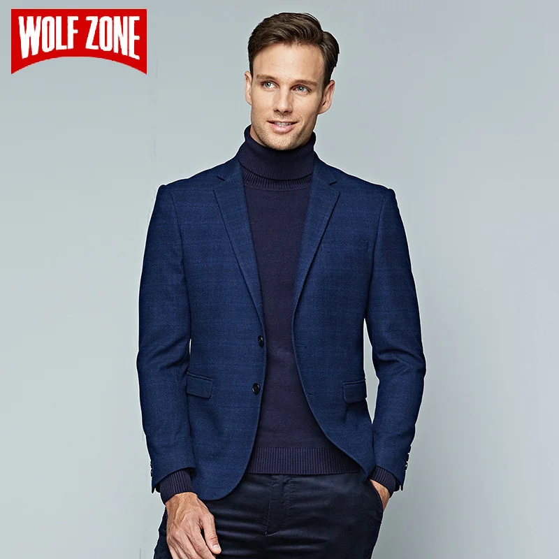 Limited Brand Casual Blazer Men Brand Clothing Slim Fit Suit Male