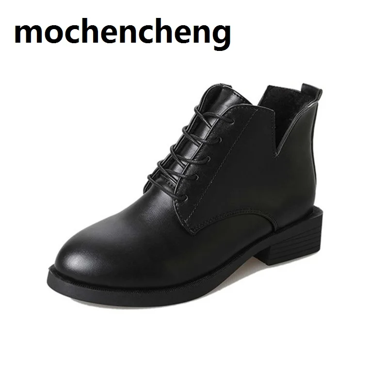 

new women shoes High Quality Women Chelsea Boots Autumn and Winter New Models Female Martin Boots Leather Women Ankle Boots