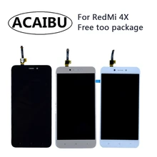 

Original For Xiaomi redmi 4X LCD Touch Screen Digitizer Display With Frame Free Shipping Assembly Replacement
