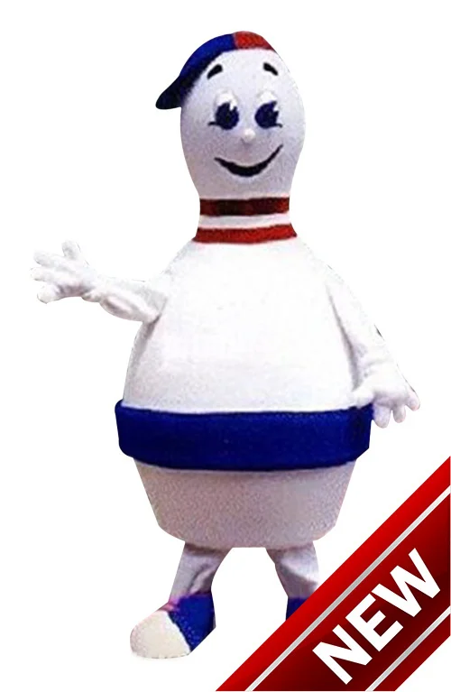 Blue Bowling Ball Mascot Costumes 100 Real Picture Adults Christmas
