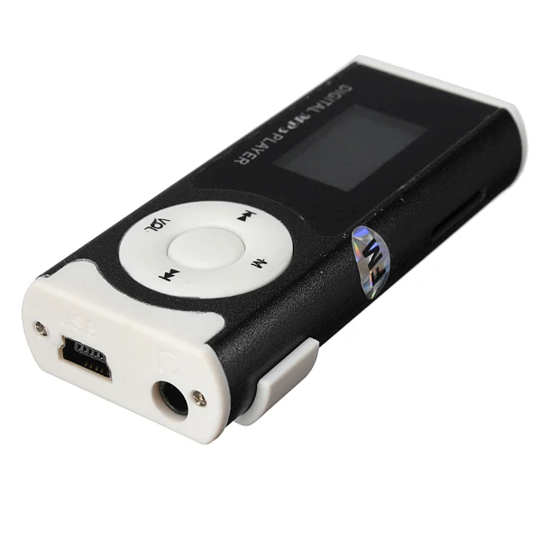 3 комплекта продажа мини USB клип плеер MP3 радио ЖК экран Поддержка 16 Гб micro SD TF