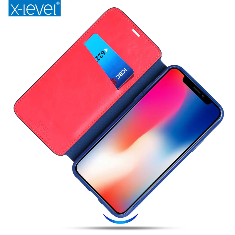 Buy X level Flip Smart Case For iPhone X Original PU