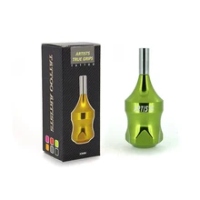 Новинка! Профессиональный 1 шт. зеленый Grip алюминиевого сплава татуировки 30 мм для татуировки Захваты Трубы советы инструмент Татуировка питания аксессуар