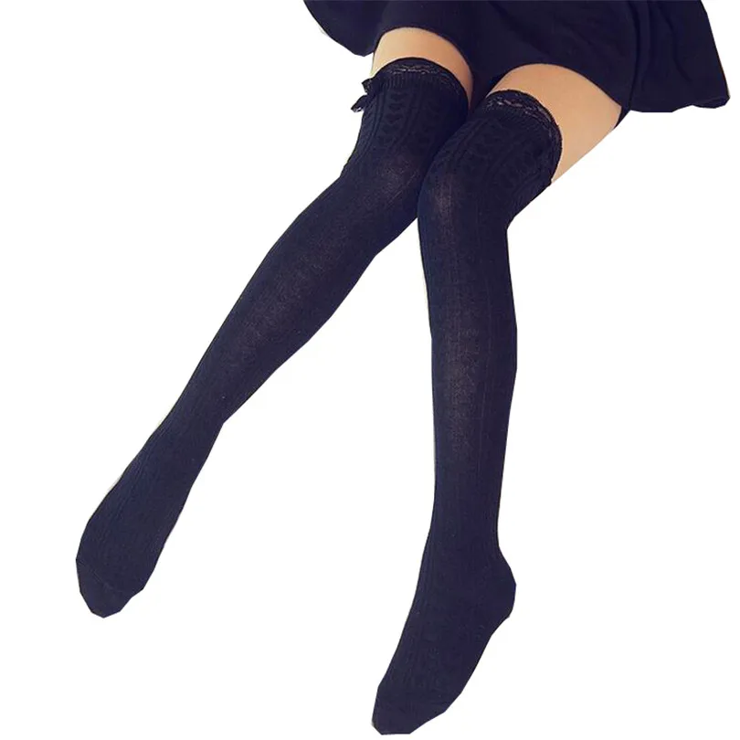 CUHAKCI Thigh High Stocking Women Over The Knee Socks Sexy Femme Lace ...