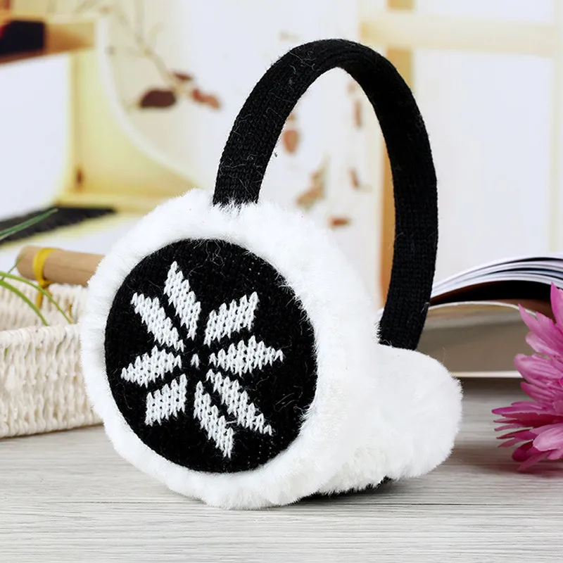 Cute Plush fluffy Headband Ear muffs girls women earmuffs Autumn Winter