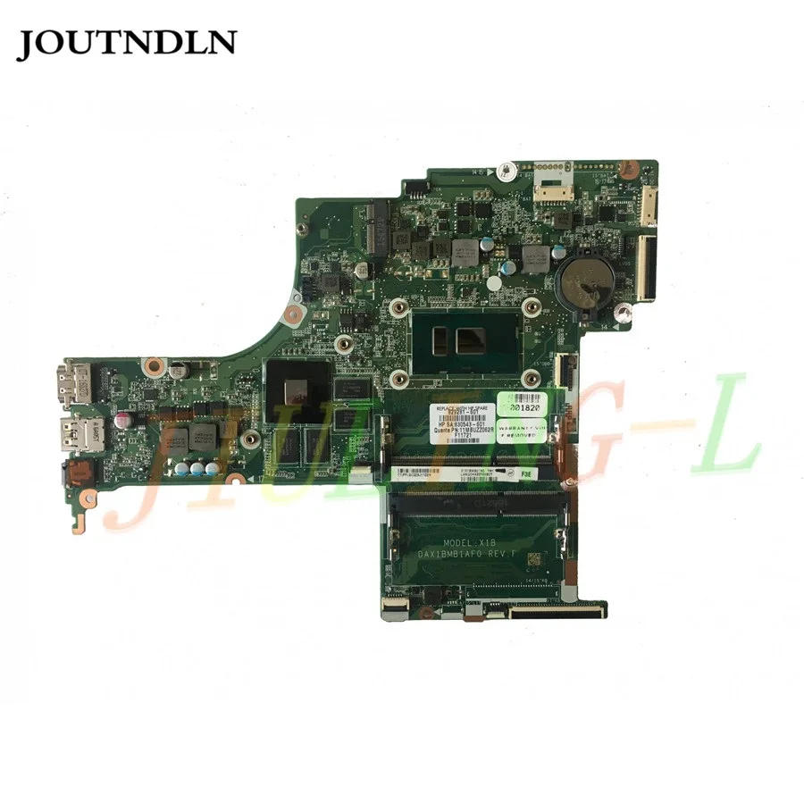 Joutndln для hp 17-S 17-S041NR Материнская плата ноутбука 829281-601 W/I7-6500U Процессор DAX1BMB1AF0 DDR3