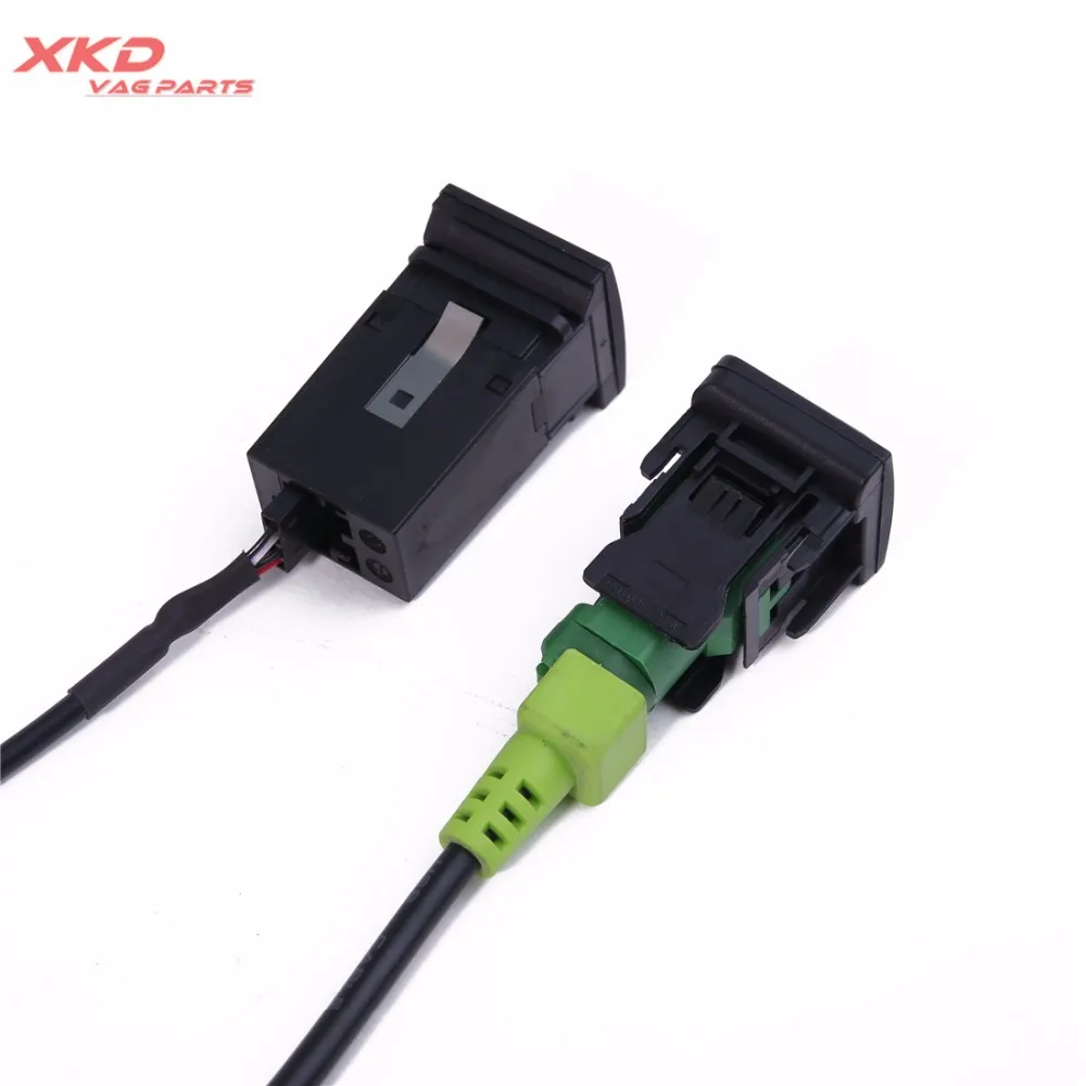 5M0 035 724 AUX и USB входной выключатель набор кабелей для Golf Je tta MK5 MK6 RCD510/RNS510/RNS315