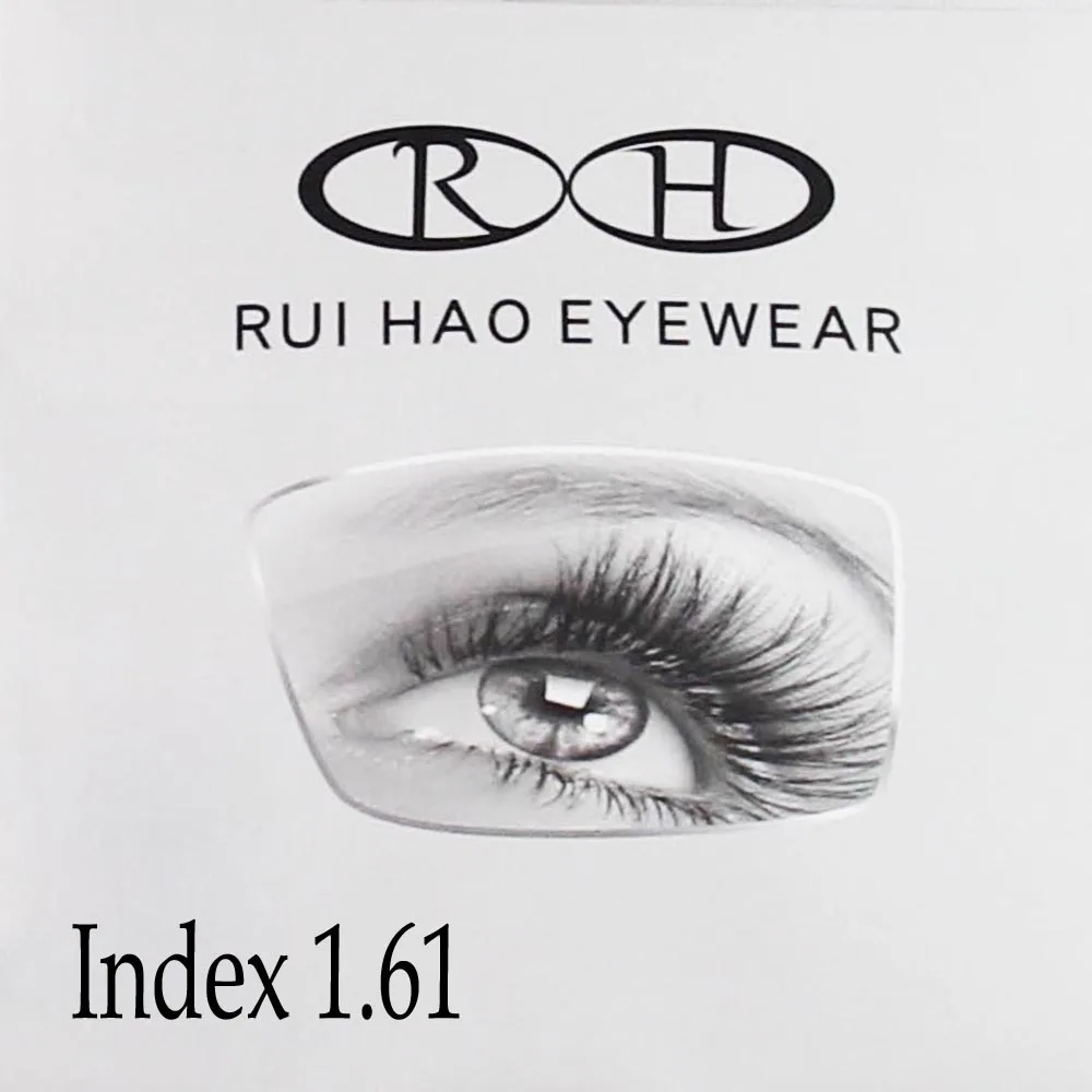 2pcs Index 1.61 Lenses Optical Prescription Aspheric Lenses Spherical