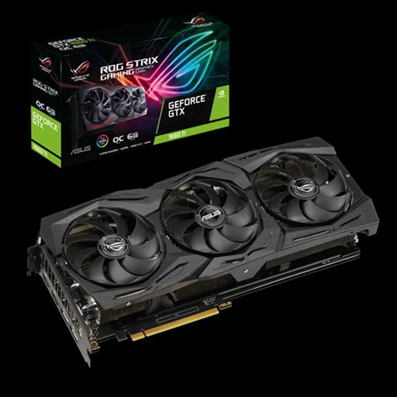 Барроу полное покрытие блок воды для ASUS STRIX GTX 1660TI 06G A6G GAMING LRC2.0 5V 3Pin BS ASS1660T