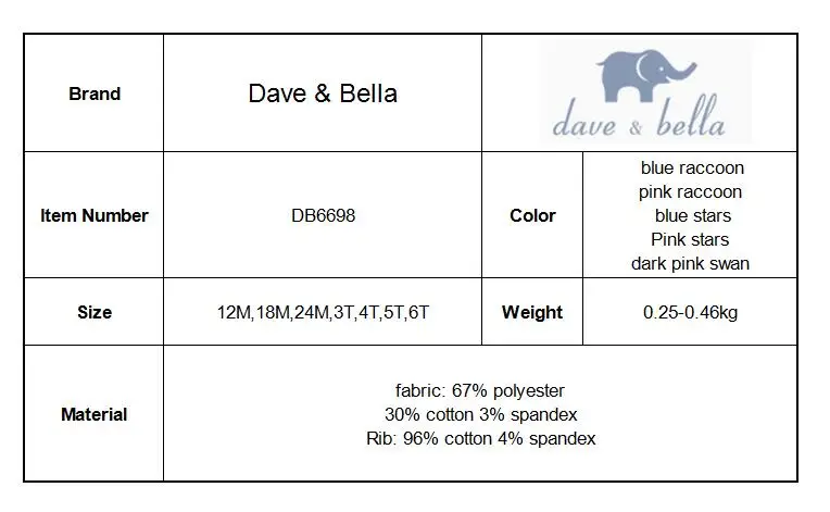 DB6698 dave bella/осенние комплекты одежды для маленьких мальчиков и девочек Детский костюм с принтом верхняя одежда для малышей, костюмы