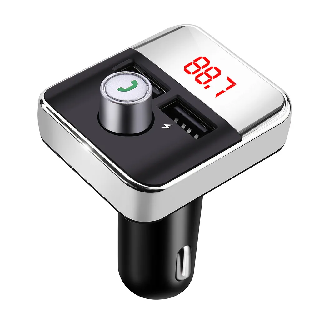 

FM Transmitter Bluetooth Car FM Transmitter Wireless Radio Adapter USB Charger Mp3 Player Auto Car-Styling