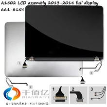 Original A1502 LCD assembly 2013-2014 for Macbook pro retina 13′ full display 661-8154 tested