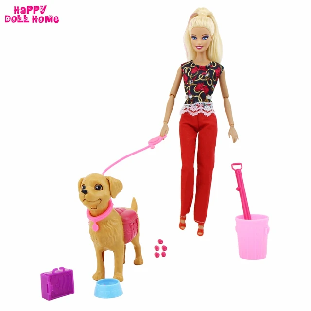 9 Pcs Plástico Mini Kit De Limpeza De Móveis De Casas De Boneca Barbie  Bonecas Ferramentas Fingir Brinquedos Do Jogo