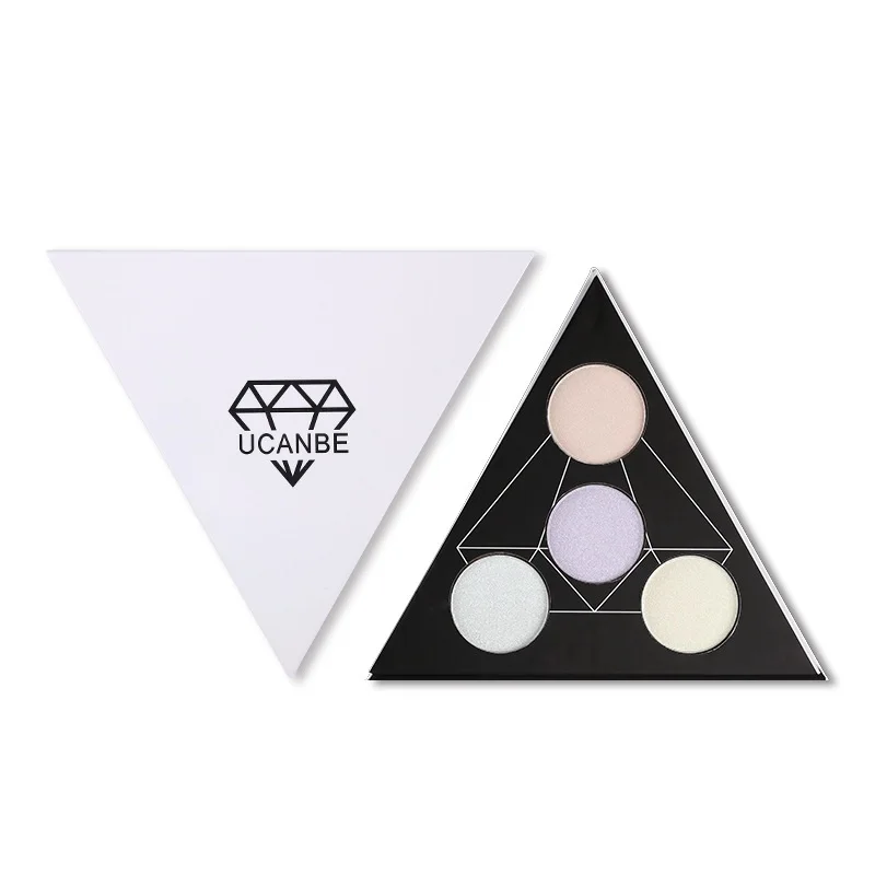 Shimmer Diamond Prism highlighter Пудра Тени для век Maquiagem Макияж блеск палитра теней для век макияж Палитра теней для век