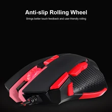 MOTOSPEED V18 4000 dpi, 9 кнопок, Проводная игровая мышь, светодиодный светильник, кнопка огня/снайпера, игровая мышь для ноутбука