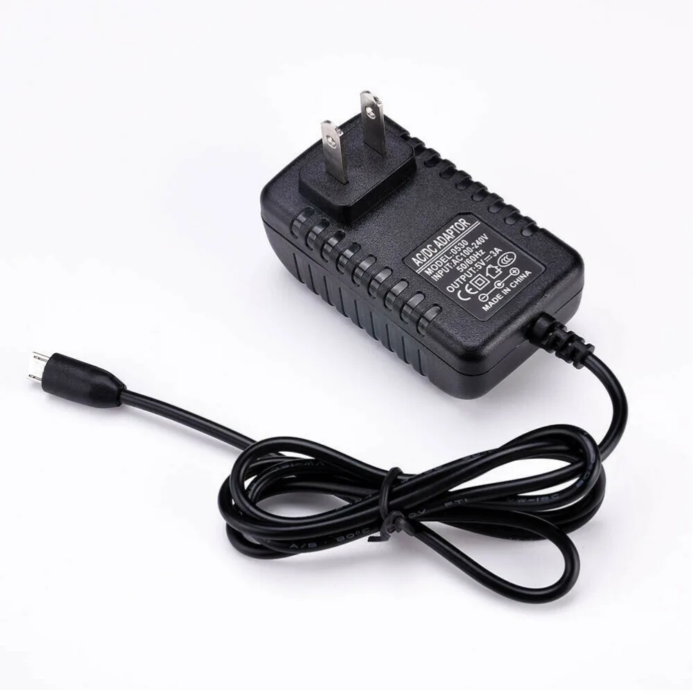 

Micro USB Cable 5V 3A Power Supply Charger AC Adapter with Power On/Off Switch For Raspberry Pi 3 Banana Pi Pro Model B B+ Plus