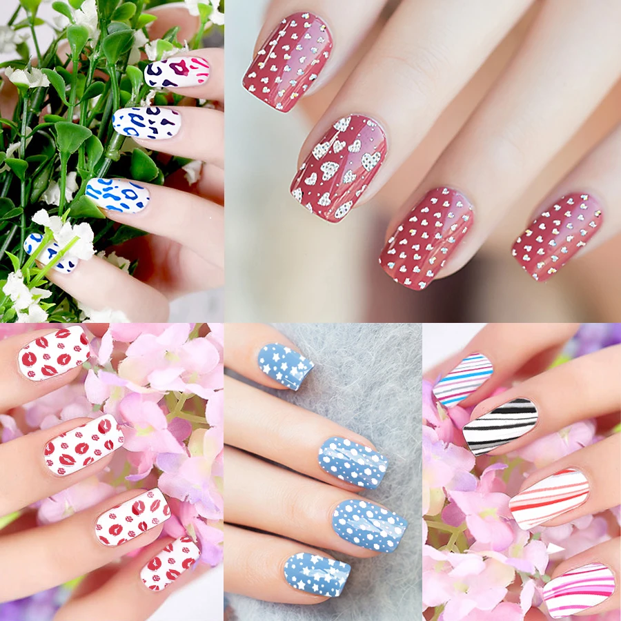 93 дизайна 1 шт. цветные наклейки для ногтей|nail transfer|nail transfer foiltransfer foil |