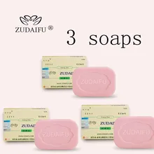 3 шт. серное мыло ZUDAIFU ручной работы китайский травяной ограничитель бактериальное мыло для душа Отбеливающее ванное yiganerjing чистое мыло для тела